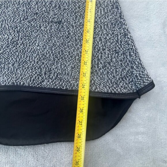 Des Si Belles Heather Black Knit Top Back Bow - Picture 10 of 10